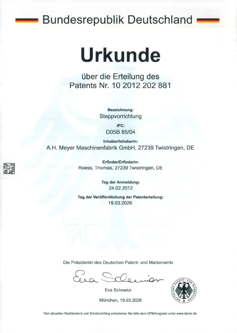 DE_Patent_10 2012 202 881_Steppvorrichtung