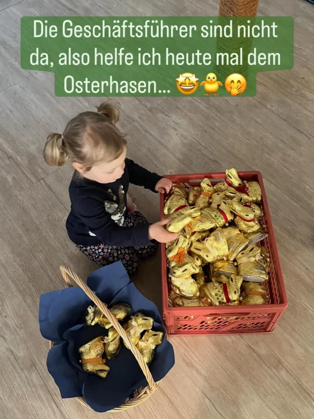 Das sind uns die liebsten Donnerstage… 🥰🤭 Wir wünschen allen ein frohes Osterwochenende! 

#osternimbüro #twistringen #kollegen #ostergeschenk