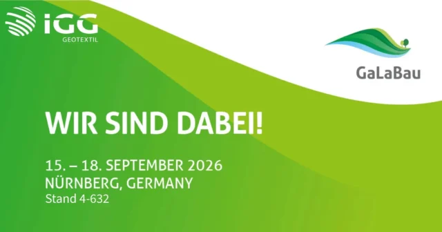GaLaBau 2026 – Wir sind dabei!

Im September geht’s für uns nach Nürnberg – und wir freuen uns auf vier Tage voller Austausch und spannender Gespräche.

Wir bringen außerdem viele unserer Produkthighlights zum Anfassen mit: FloraFloat®, EuroMulcher 1.5, AquaRockBag und viele mehr.

Ihr seid auch vor Ort? Dann schaut unbedingt bei iGG vorbei, lernt uns persönlich kennen und entdeckt unsere Produkte direkt am Stand 4-632.

Wir sehen uns in Nürnberg!

#iGG #GaLaBau2026 #Nürnberg #WirSindDabei

 