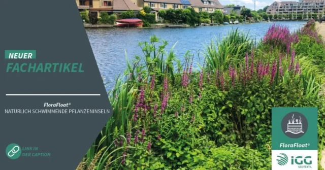 Mehr Grün auf dem Wasser! 

Mit FloraFloat® können Regenrückhaltebecken und andere Wasserflächen ökologisch aufgewertet und neue Lebensräume geschaffen werden. 💧🌱 

Wie das funktioniert? 
Mehr dazu im Fachartikel von B_I  galabau:

🔗 Link in der Bio!

#FloraFloat #Biodiversität #GaLaBau #Stadtgrün #Gewässerbau