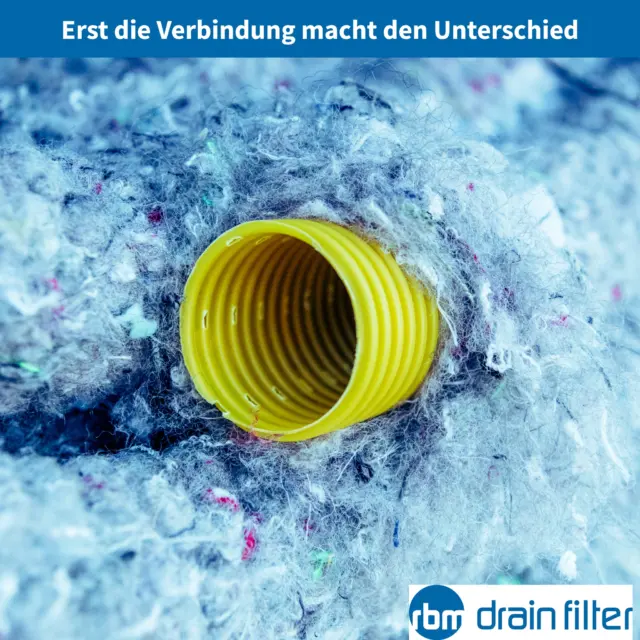 Warum ist ein voluminöser Drainagefilter mehr als nur ein Schutzmantel?

Ein Drainagefilter erfüllt zwei wesentliche Aufgaben:

Filterfunktion:
Er begrenzt das Eindringen definierter Bodenpartikel in das Drainagerohr.

Hydraulische Funktion:
Er schafft eine poröse, wasserdurchlässige Zone rund um das Rohr und unterstützt dadurch den Wasserzutritt zu den Rohröffnungen.

Entscheidend ist deshalb nicht nur das Rohr. Entscheidend ist das Zusammenspiel von:

Boden → Filter → Rohr

RBM Drain Filter entwickelt Filterlösungen für genau diese hydraulische Schnittstelle.

#DrainageEngineering #HydraulicInterface #SoilWater #DrainPipe #RBMDrainFilter