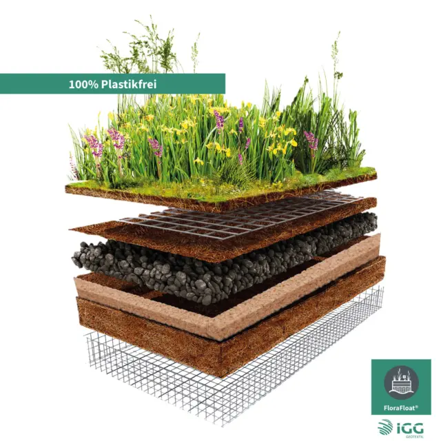 Nachhaltigkeit beginnt bei der Konstruktion.

Wer nachhaltige Lösungen entwickelt, muss auch über die eingesetzten Materialien sprechen.

Bei FloraFloat® standen deshalb nicht nur Pflanzen und Auftrieb im Mittelpunkt, sondern auch Lebensdauer, Wartung, Modularität, 
Ressourceneffizienz und Rückbaubarkeit.

Der konsequent plastikfreie Konstruktionsansatz ist ein zentraler Bestandteil des Systems. Er soll den ökologischen Anspruch einer Nature-based Solution auch in der Materialwahl widerspiegeln.

Nachhaltigkeit beginnt nicht erst im Betrieb. Sie beginnt am Reißbrett.

#PlasticFree #CircularEconomy #SustainableEngineering #EcoDesign #FloraFloat